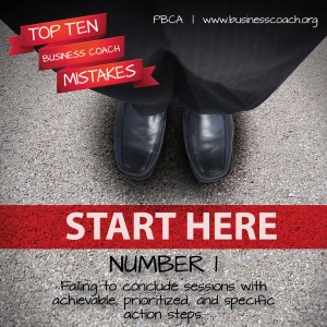 Number 1 business coach mistake